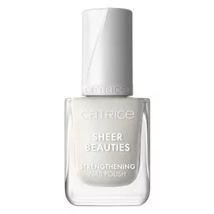 Catrice Sheer Beauties Strengthening Nail Polish, lakier wzmacniający do paznokci, 010 Milky Not Guilty, 10.5ml