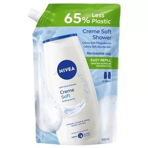 Nivea Creme Soft żel pod prysznic opakowanie uzupełniające 500ml