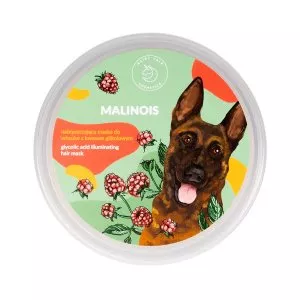 HAIRY TALE Malinois nabłyszczająca maska do włosów z kwasem glikolowym 200ml