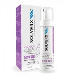 Solverx Little Princess pianka do higieny intymnej dla dzieci 200ml