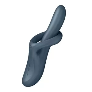 Satisfyer Heat Flex 4 wibrator rotacyjny z funkcją podgrzewania Grey