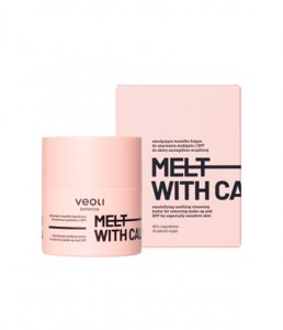 Veoli Botanica Melt with Calmness, emulgujące masełko kojące do zmywania makijażu i SPF, 40g