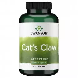 Swanson Cat's Claw 500mg, 100 kapsułek
