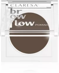Claresa, Puszysta pomada do brwi BROW FLOW 02 MEDIUM BROWN 4 g