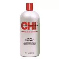 CHI Infra Treatment, zasadowa odżywka do włosów farbowanych, 946ml