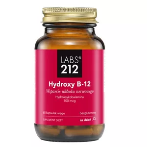 LABS212 Hydroxy B-12 suplement diety 60 kapsułek
