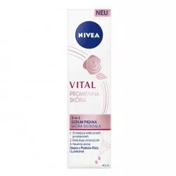 Nivea Vital Promienna Skóra 3w1 serum piękna 40ml