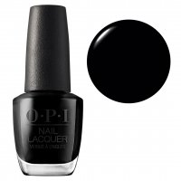 OPI Nail Lacquer, klasyczny lakier do paznokci, Black Onyx NLT02, czarny, 15ml