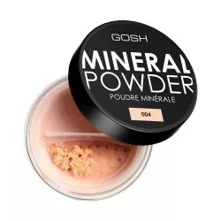 Gosh Mineral Powder, puder mineralny do twarzy, sypki, 004 Natural, 8g
