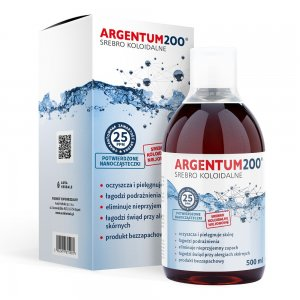 Aura Herbals Argentum200 Srebro Koloidalne 25ppm tonik 500ml