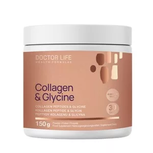 Doctor Life Peptydy kolagenowe z Glicyną suplement diety 150g