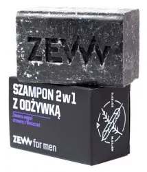 ZEW for men, szampon 2w1 z odżywką z węglem drzewnym, 85ml
