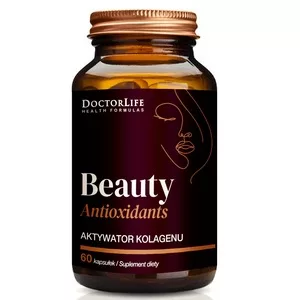 Doctor Life Beauty Antioxidants aktywator kolagenu suplement diety 60 kapsułek