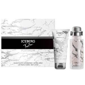 Iceberg Twice Platinum zestaw woda toaletowa spray 125ml + balsam do ciała 100ml (W)
