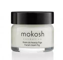 Mokosh, wygładzający krem do twarzy, figa, 15ml