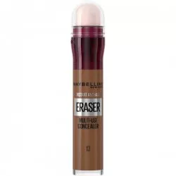 Maybelline New York Instant Anti-Age Eraser Concealer, korektor do twarzy z gąbeczką, 13 Cocoa, 6.8ml