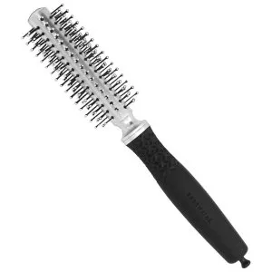 Olivia Garden Essential Blowout Soft, szczotka do włosów, Double Bristles Silver 20mm