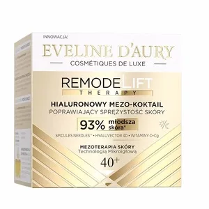 Eveline Cosmetics Eveline d'Aury Remodelift Therapy hialuronowy mezo-koktail poprawiający sprężystość skóry 40+ 50ml
