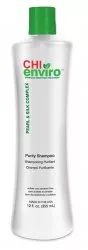 CHI Enviro, oczyszczająco-wygładzający szampon do włosów, 355ml