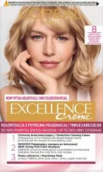 L'Oreal Paris Excellence Creme Farba do włosów 8 Jasny blond
