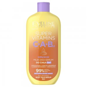 Eveline Cosmetics Super Vitamins odżywcze mleczko–serum do ciała 5w1 350ml
