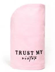 Trust My Sister, bawełniany ręcznik do włosów