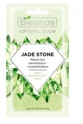 Bielenda Crystal Glow Jade Stone Maseczka Nawilżająco-wygładzająca, 8g