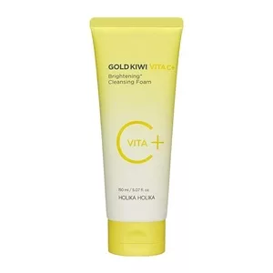 Holika Holika Gold Kiwi Vita C+ Brightening Cleansing Foam oczyszczająca pianka do twarzy 150ml