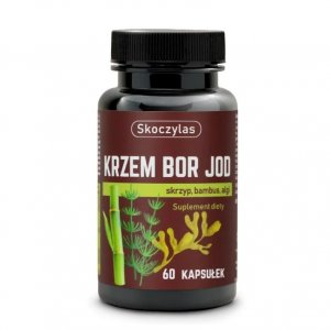 Skoczylas Krzem Bor Jod suplement diety 60 kapsułek