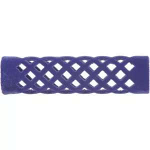 Efalock Flocked Curler, wałki metalowe flokowane 65mm/15mm fioletowe 12szt., ref. 14100823