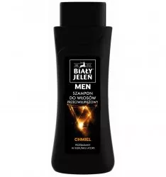 Biały Jeleń For Men hipoalergiczny przeciwłupieżowy szampon do włosów z ekstraktem z chmielu 300ml