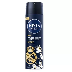 Nivea Men Deep Sport MaxxTech antyperspirant w sprayu z czarnym węglem 150ml