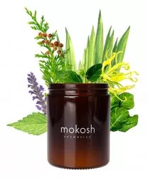 Mokosh, zapachowa świeca sojowa, Orientalny ogród, 140g
