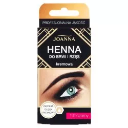 Joanna Henna do brwi i rzęs kremowa 1.0 czarny