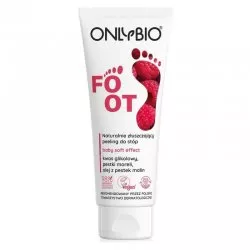 OnlyBio Foot, naturalnie złuszczający peeling do stóp, 75ml