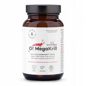 Aura Herbals OMegaKrill olej z kryla 1180mg suplement diety 60 kapsułek