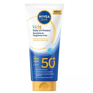 Nivea Sun Kids Daily UV Protect balsam do opalania dla dzieci do twarzy i ciała z bardzo wysoką ochroną SPF50+ 100ml