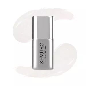 Semilac x Margaret, top do lakierów hybrydowych, T32 No Wipe Milky Dust, 7ml