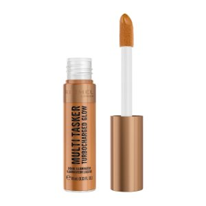 Rimmel Multi Tasker Turbocharged Glow rozświetlający bronzer w płynie 008 It\'s Giving Bronze 10ml