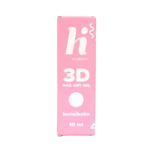 hi hybrid, żel do zdobień 3D, Invisibabe, 10ml