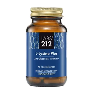 LABS212 L-Lysine Plus suplement diety 45 kapsułek