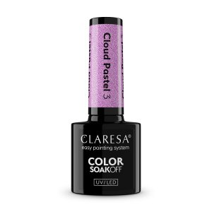 Claresa Color Soak Off UV/LED Cloud Pastel lakier hybrydowy 3 5g