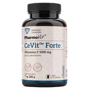 Pharmovit CeVit™ Forte Witamina C 1000mg suplement diety w proszku 200g