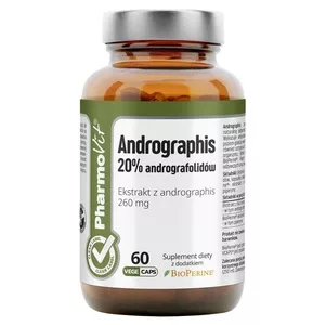 Pharmovit Andrographis 20% andrografolidów suplement diety 60 kapsułek