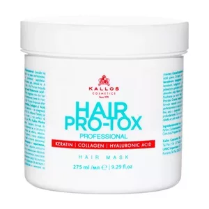 Kallos Hair Pro-Tox Hair Mask maska do włosów z keratyną kolagenem i kwasem hialuronowym 275ml