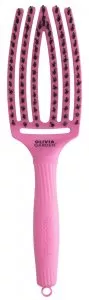 Olivia Garden Fingerbrush Dolce Vita, szczotka do rozczesywania włosów, pink granita