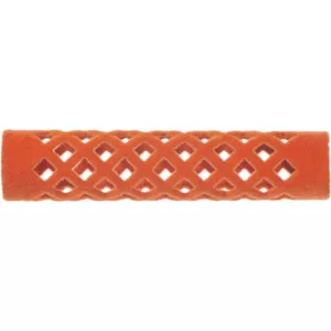 Efalock Flocked Curler, wałki metalowe flokowane 65mm/13mm pomarańczowe 12szt., ref. 14100822