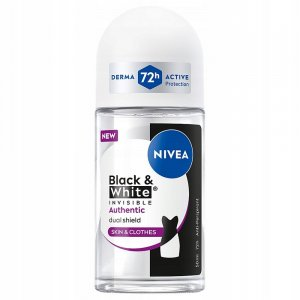 Nivea Black & White Invisible Authentic antyperspirant w kulce 50ml (W)