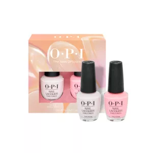OPI Nail Lacquer OPIcons, zestaw klasycznych lakierów do paznokci, bun & bath, 2x15ml