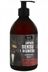 LaQ, Doberman, czarny błysk żel pod prysznic, 500ml